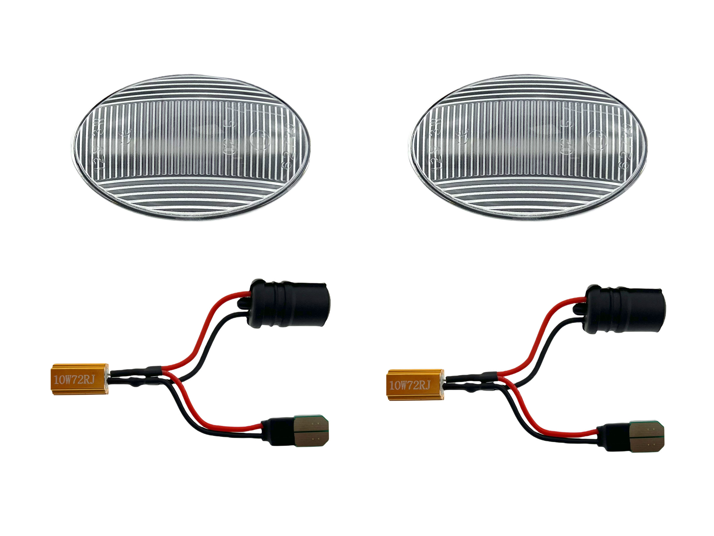 LED Seitenblinker Blinker Klar Silber Module Opel Combo C 2001-2011