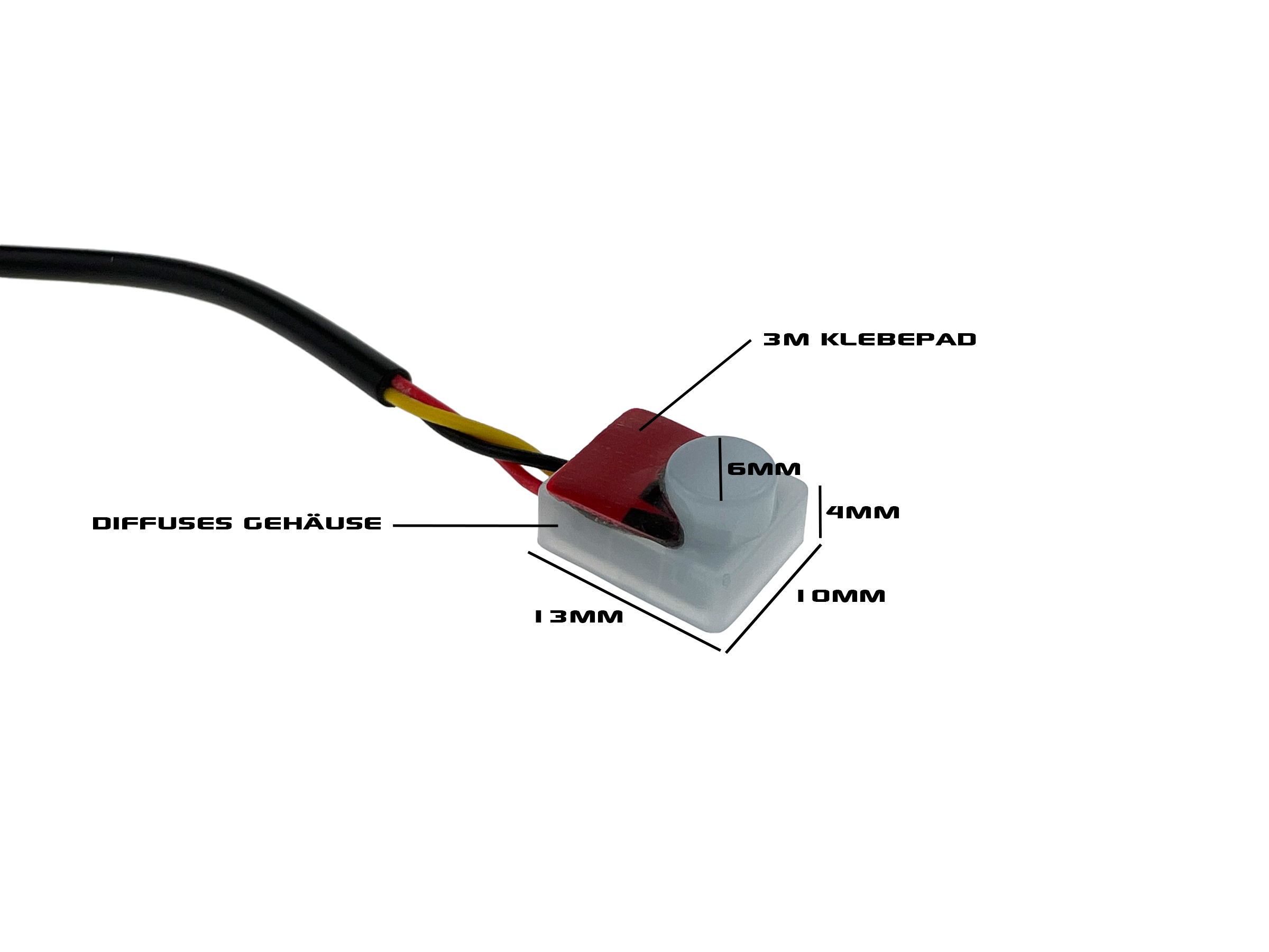 LETRONIX LED-Modul Ablagefach / Türgriff für RGBIC Full LED  Ambientebeleuchtung