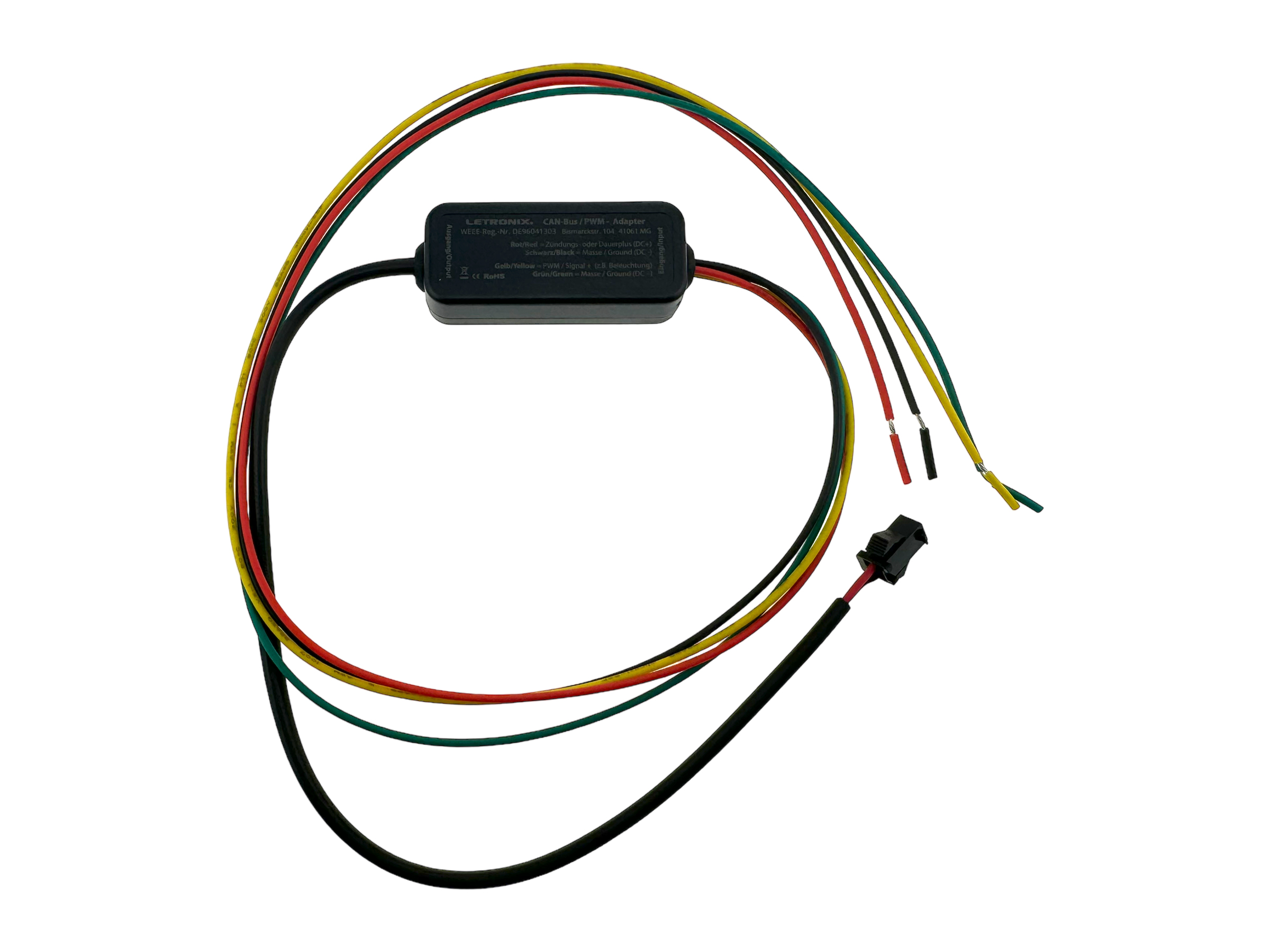 LETRONIX RGBIC LED PWM CAN-Bus Adapter für RGBIC Full LED  Ambientebeleuchtung