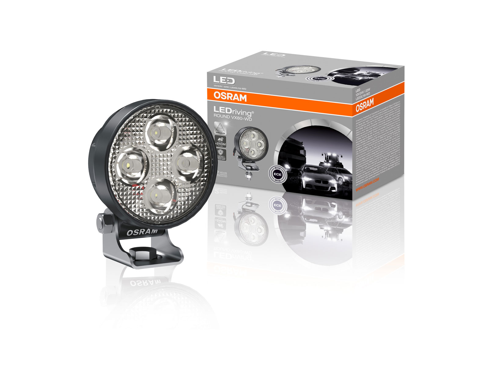 Osram OSRAM LEDriving ROUND VX70-SP, LED-Arbeits…