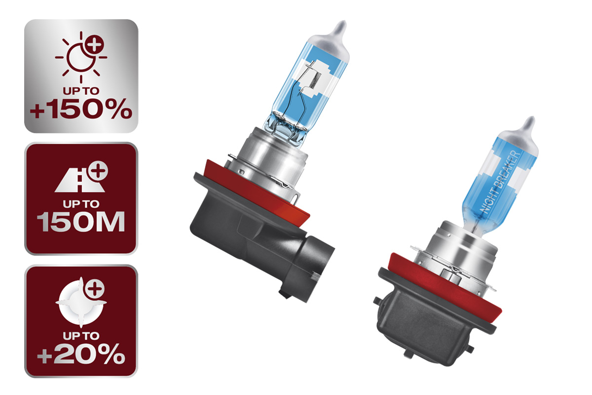 OSRAM Night Breaker LASER (Next Generation 2018) +150% H11 Lampen