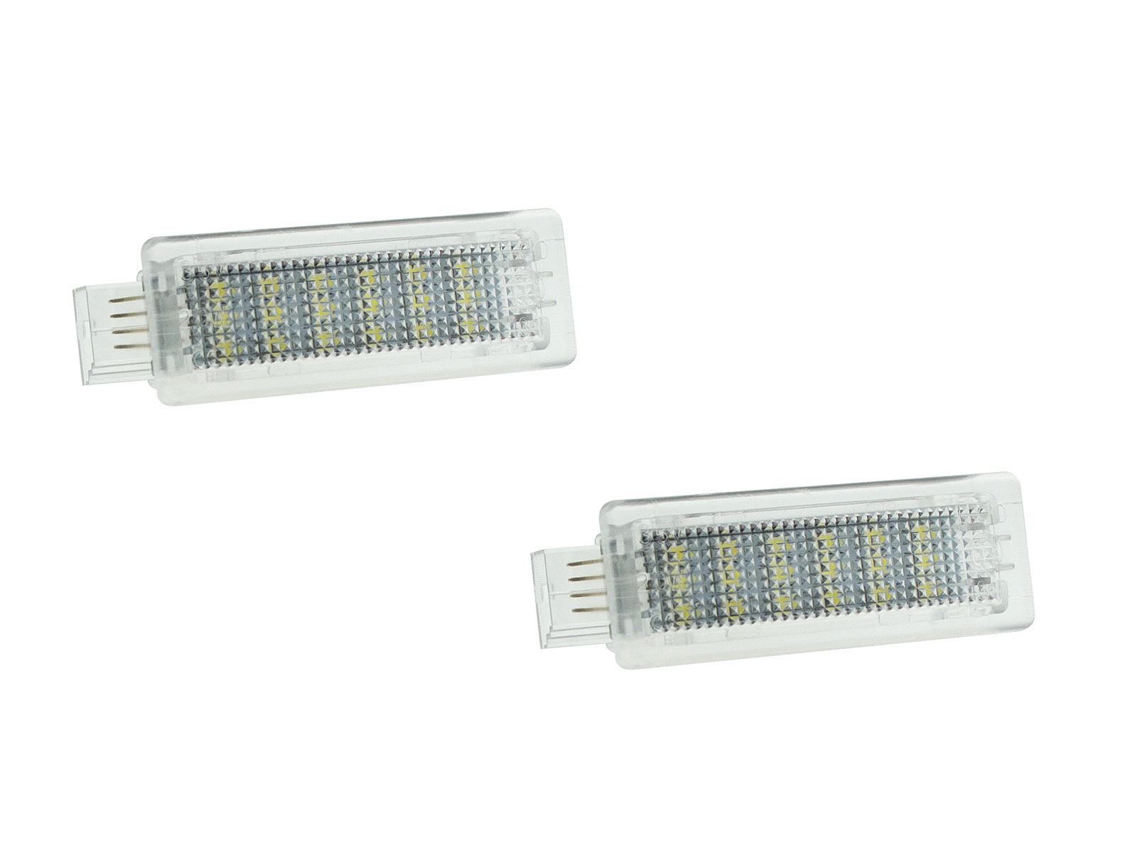 2 LED Fußraum Beleuchtung für BMW 1ER F20, F21, Led Innenbeleuchtung  Weißes Eis