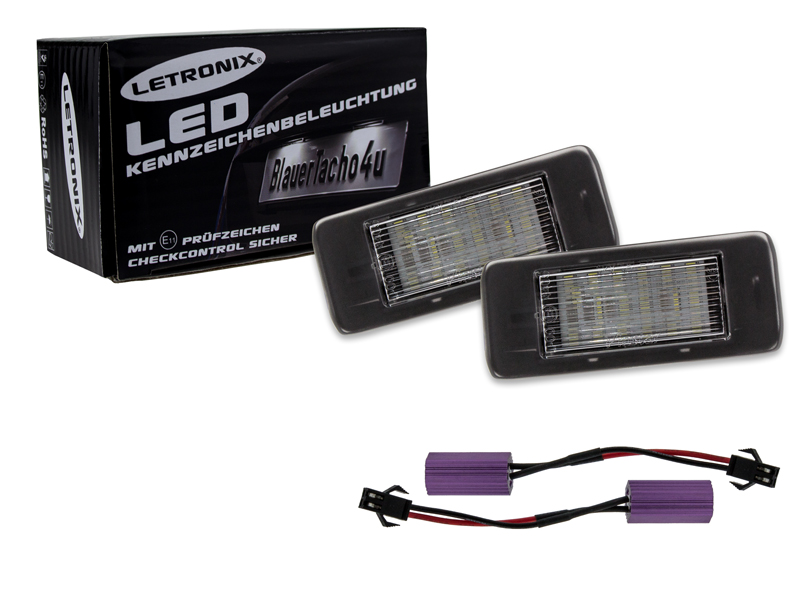 18 SMD LED Module Kennzeichenbeleuchtung für Opel Zafira C ab 2012