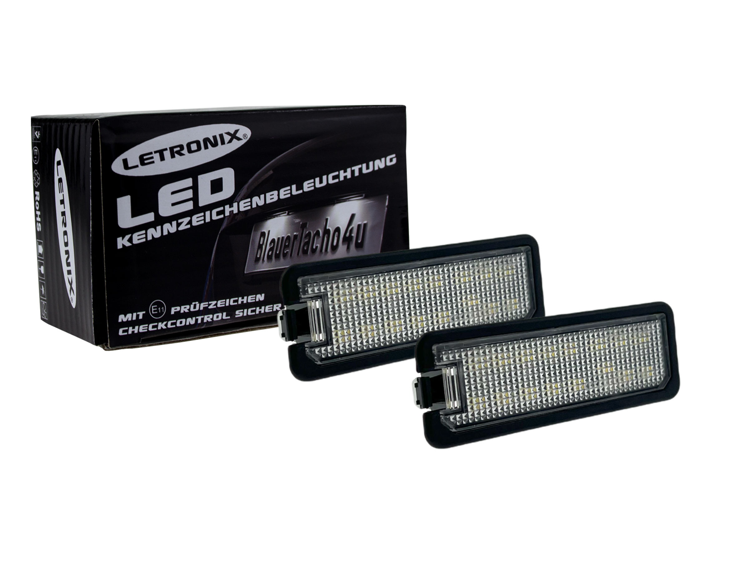 LED KENNZEICHENBELEUCHTUNG für SEAT Altea, Exeo, Ibiza, Leon