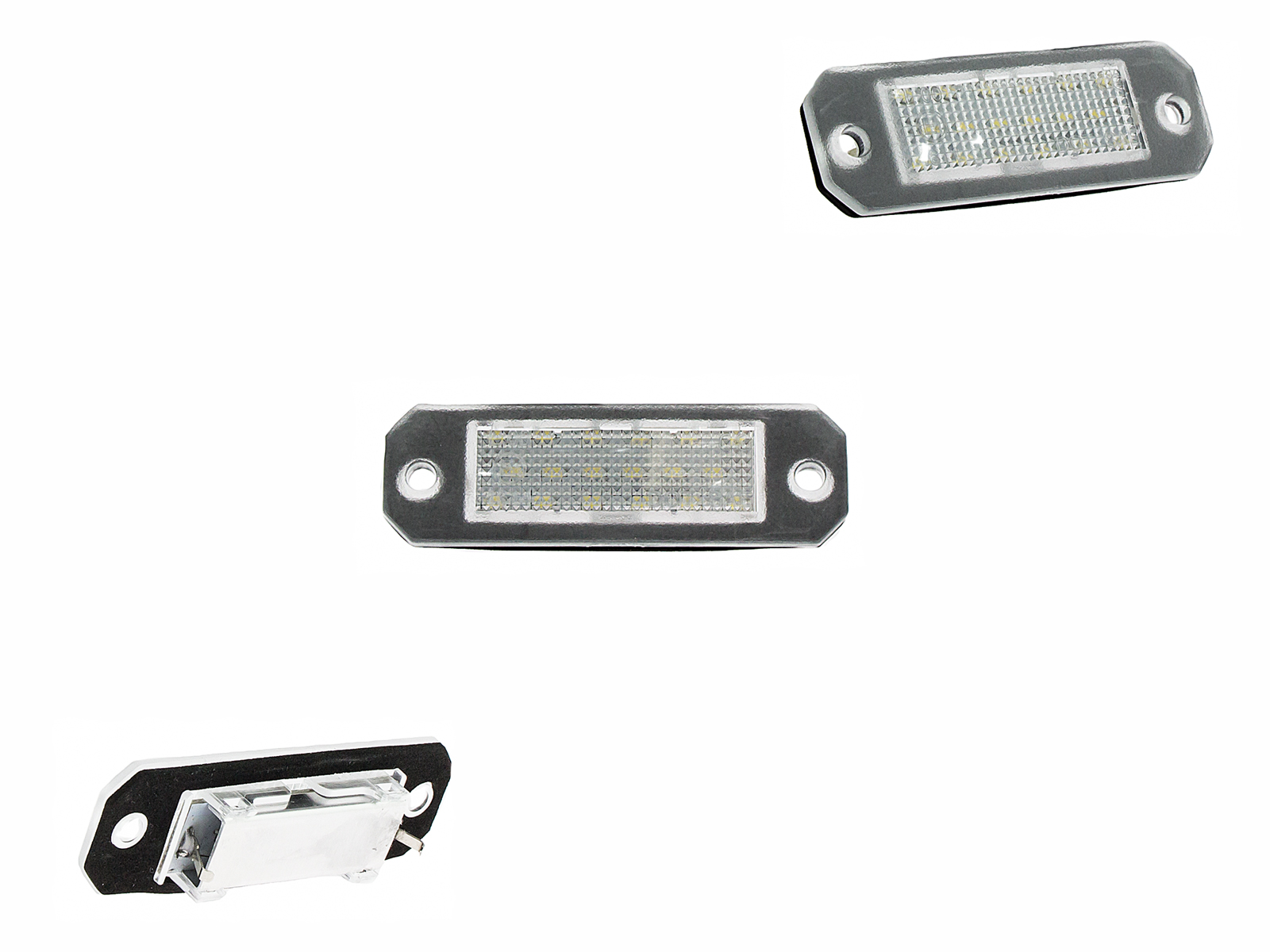 2x LED Kennzeichenbeleuchtung Weiß 12V für VW Caddy III Kasten Kombi  2004-2015