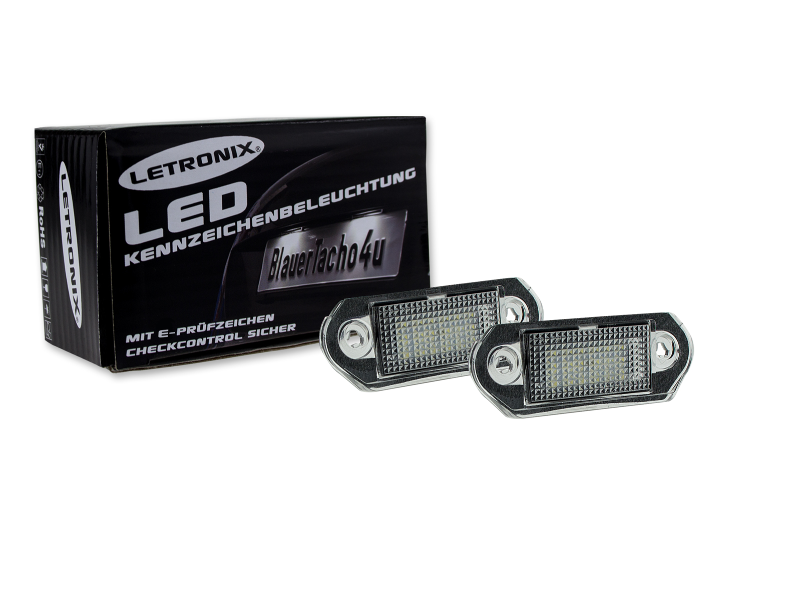 LED Kennzeichenbeleuchtung Module VW T5, mit E-Prüfzeichen, LED  Kennzeichenbeleuchtung für VW, LED Kennzeichenbeleuchtung