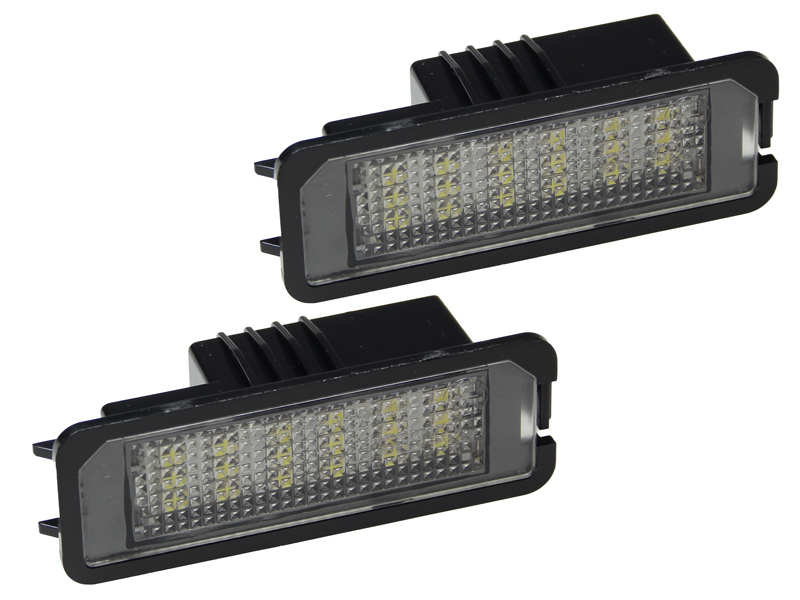 18 SMD LED Kennzeichenbeleuchtung VW Golf 5 Variant 2007-2010 E-Prüfzeichen