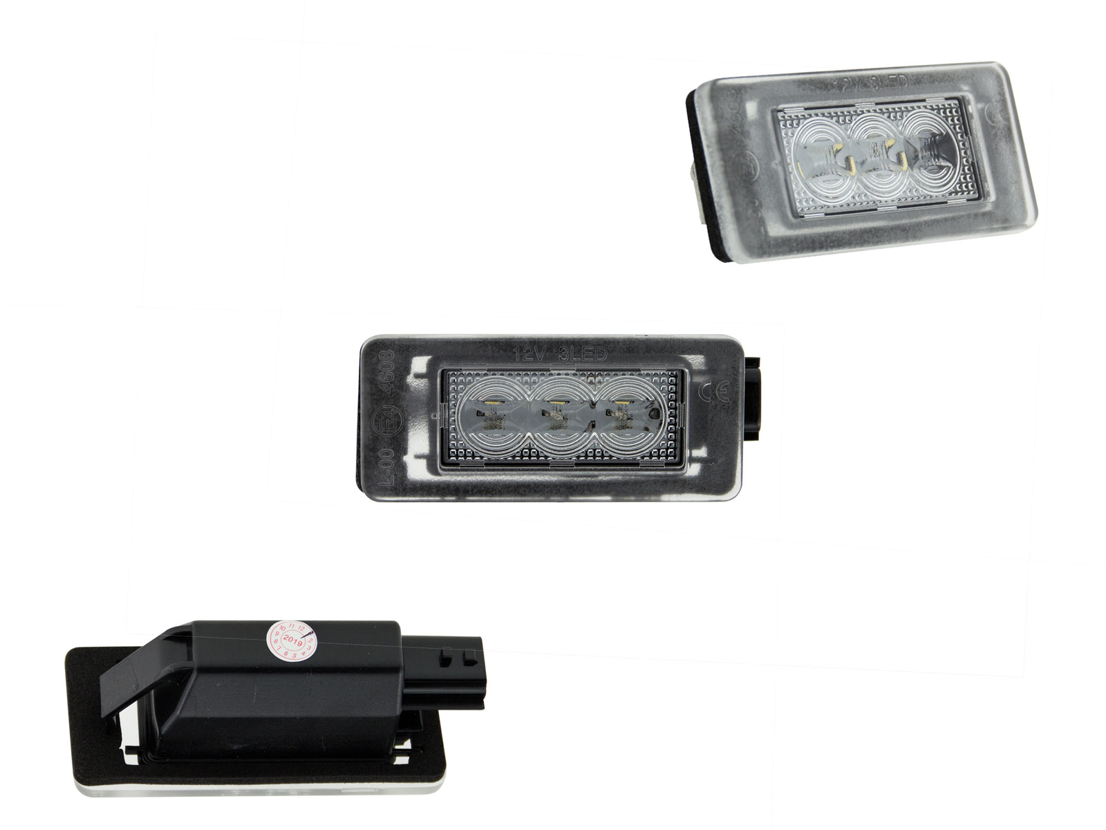 3 SMD LED Kennzeichenbeleuchtung Nissan Qashqai Typ J12 ab 2021  E-Prüfzeichen