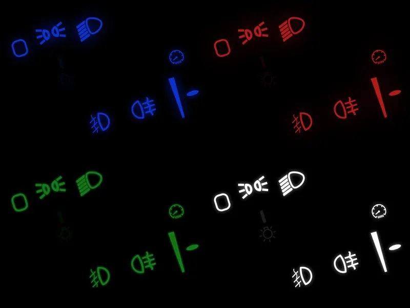 LED Umbauset Schalterbeleuchtung für Opel Vectra B Omega B