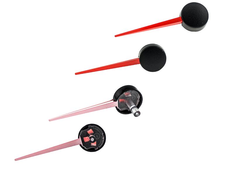 LETRONIX Tachonadeln Sport-Look Tachonadeln Rot Für BMW E90 E91 E92 E93 M3 - Lichtdurchlässig, Einfach Austauschbar Sport Tacho Nadeln