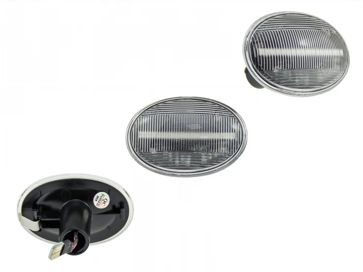 LED Seitenblinker Blinker Klar Silber Mini Cooper R56 Kombi 2006-2014