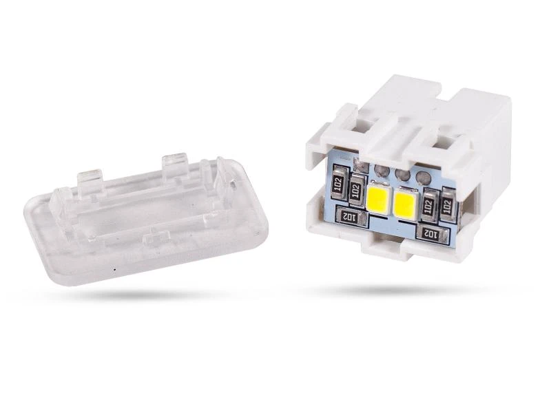Modulplatine 2x SMD 2835 LED Platine Modul für Fußraumbeleuchtung