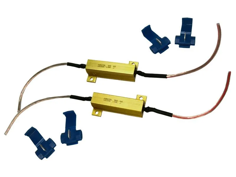 2x Universal Plug and Play Can-Bus CheckControl Lastwiderstand 50Watt 10OHM