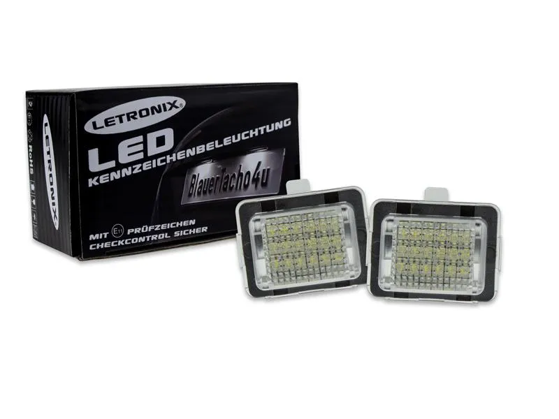 18 SMD LED Kennzeichenbeleuchtung für Mercedes C-Klasse W204 ab 2007