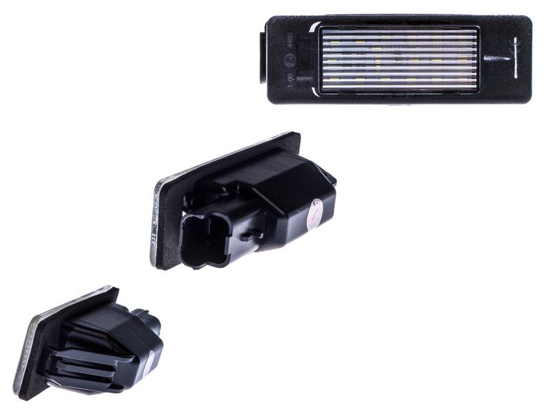 18 SMD LED Kennzeichenbeleuchtung für Citroen C3 5-Türer (A51)