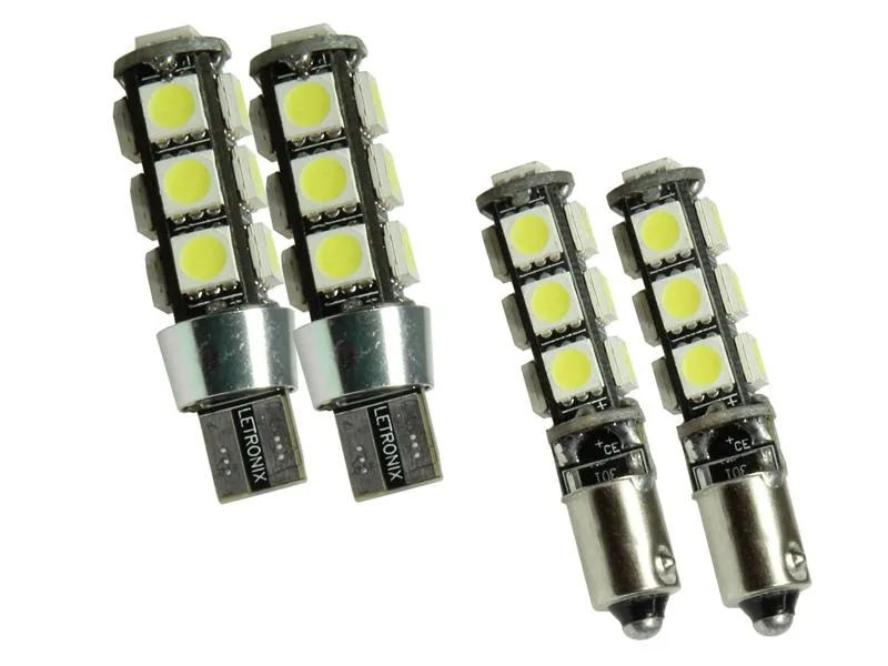 2x 13 SMD 5050 3 Chip LED Standlichter Weiß 6000K Can-Bus