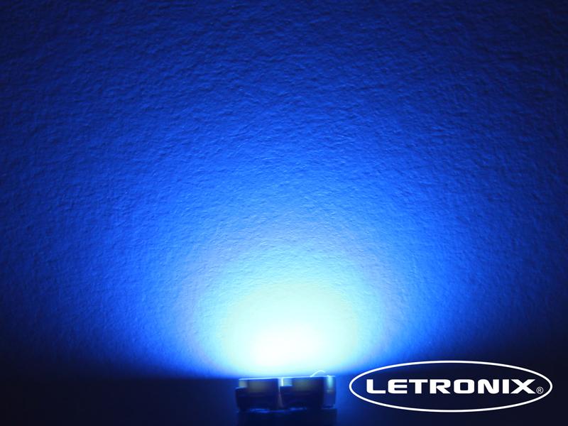 blaue Tacho LED s sehr helle SMD Tacho Beleuchtung Lampe blau Typ T4.