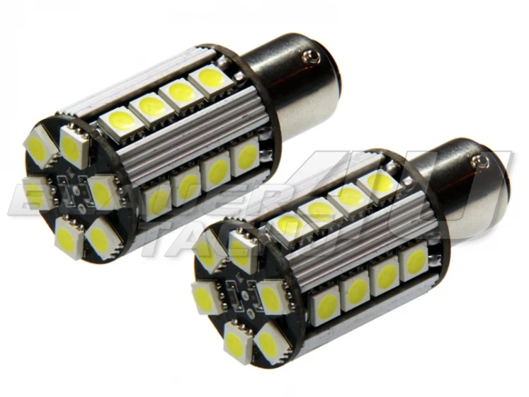 LED Tagfahrlicht TFL Set Ba15s 26 SMD Can-Bus für Audi A3, 8P 8PA ab 2003