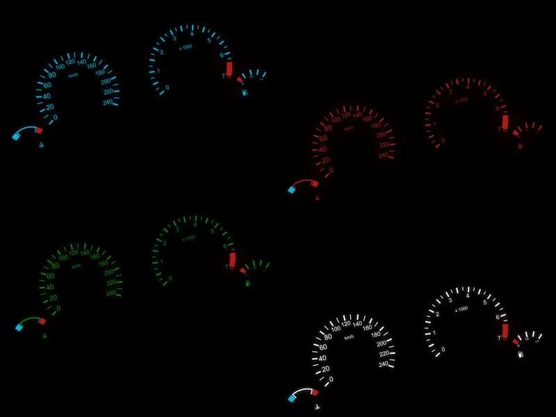 LED Umbauset Tachobeleuchtung für VW Sharan