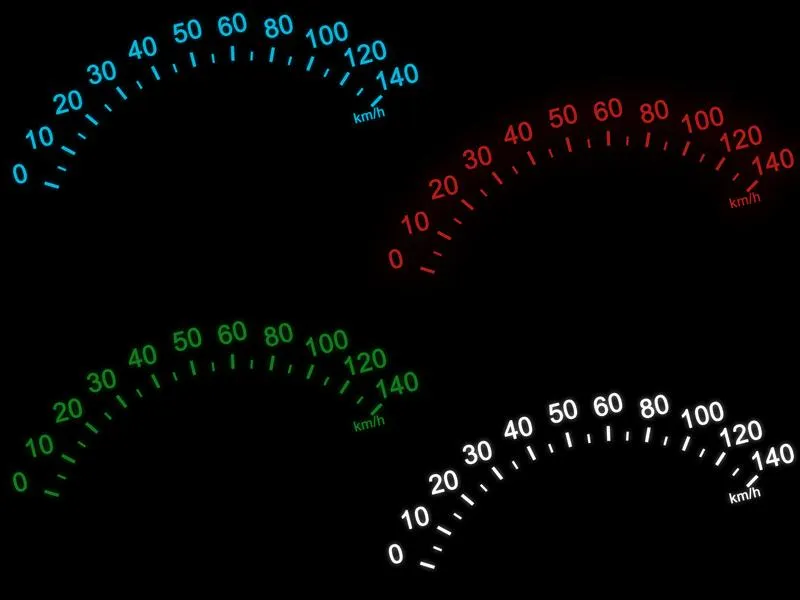 LED Umbauset Tachobeleuchtung MCC für Smart