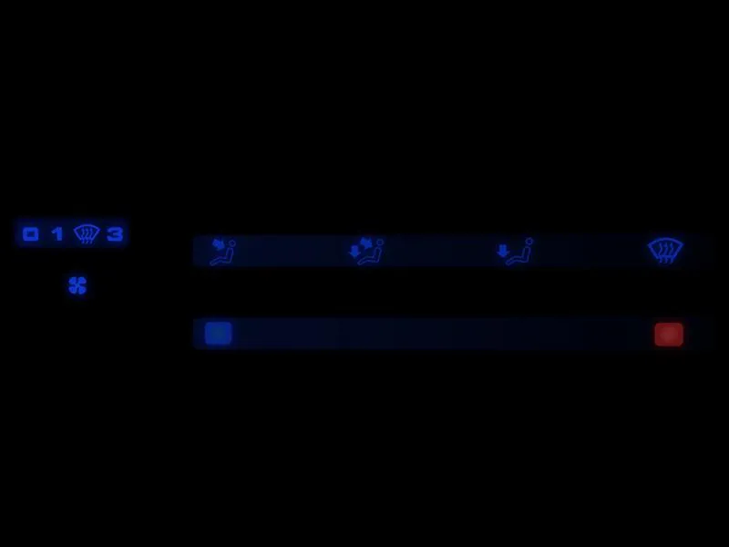 LED Umbauset Heizungsbeleuchtung für VW Golf 2 Jetta 2 T4