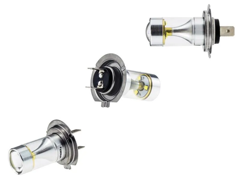 2x 30 Watt LED Leuchtmittel H7 Sockel mit XBD LEDs 6000K