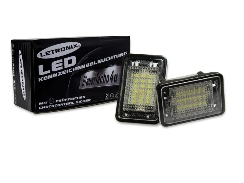 18 SMD LED Kennzeichenbeleuchtung für Mercedes GLK X204 2007-2013