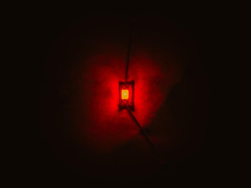 10x SMD 1206 Leds Rot Led 180 mcd