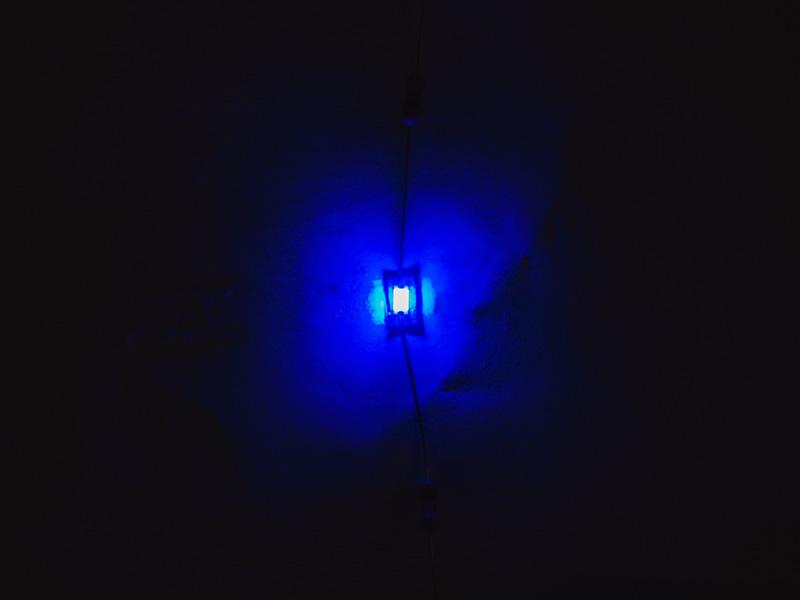 10x SMD 0805 Leds Blau Led 180 mcd