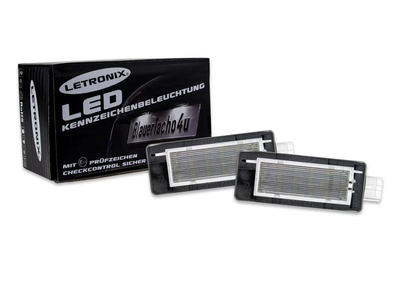 SMD LED Kennzeichenbeleuchtung für Renault Laguna 2 II Typ G 2001-2007