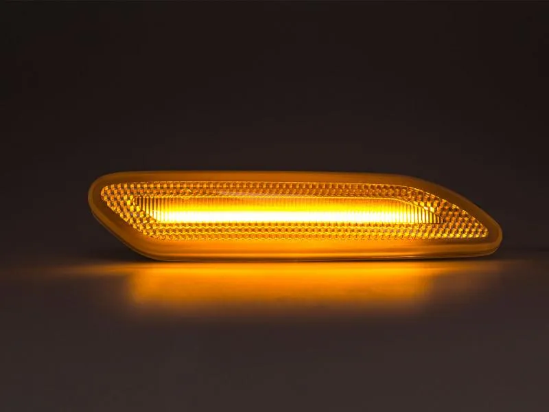 LED Seitenblinker Blinker Klar Silber für Mini Cooper Paceman R61 2013-2016
