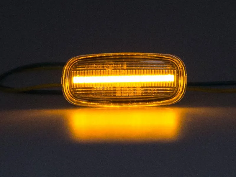 LED Seitenblinker Blinker Klar Silber Module für Audi A2 8Z 1999-2005
