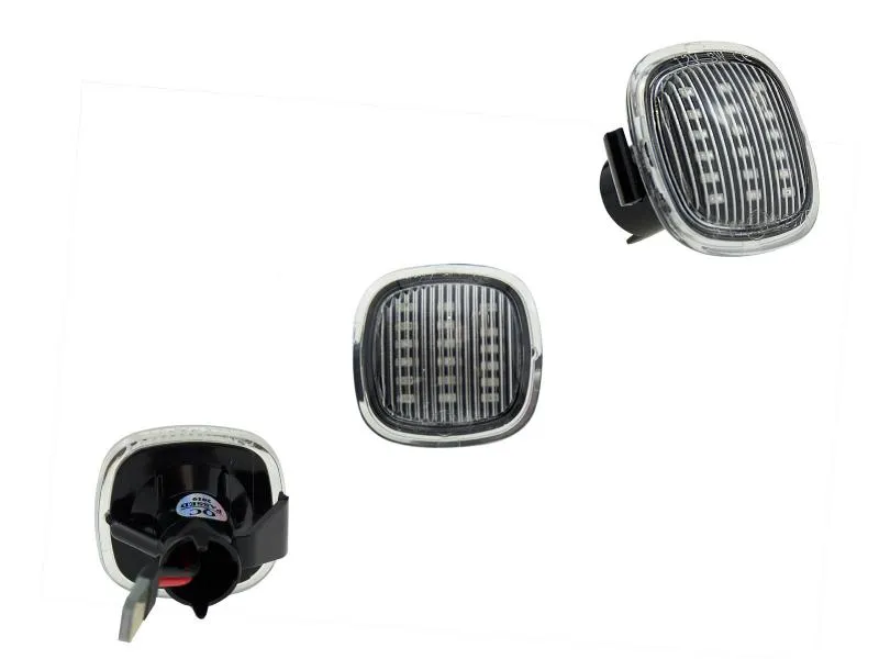 LED Seitenblinker Blinker Klar Silber Module für Audi A4 B5 Avant 1996-1999