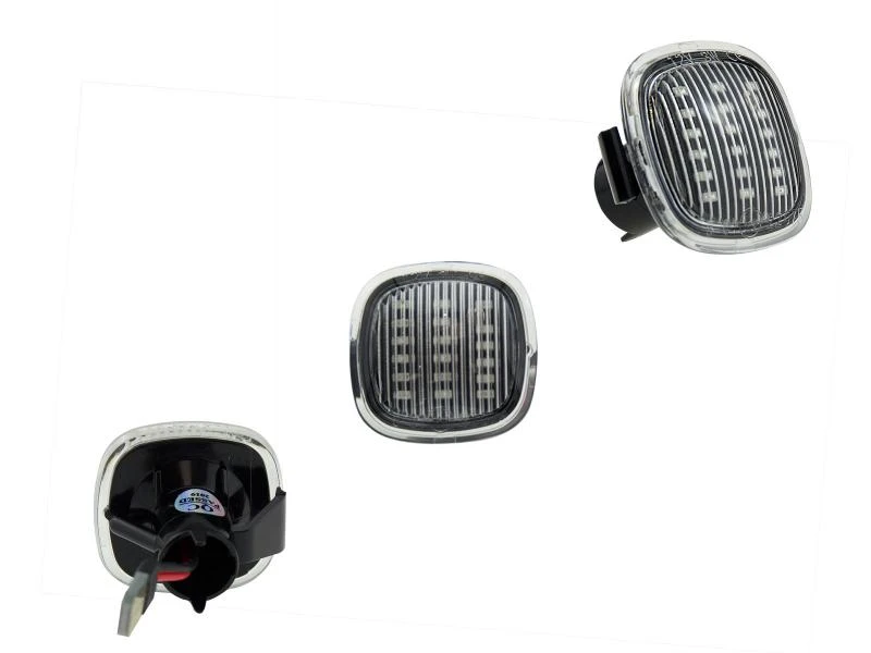 LED Seitenblinker Blinker Klar Silber Module für Audi A4 B5 Vor Facelift 1994-2000