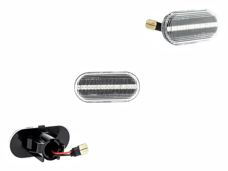 LED Seitenblinker Blinker Klar Silber Module Renault Clio II Typ B 1998-2004