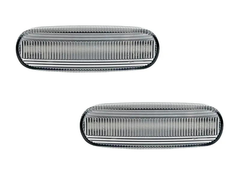 LED Seitenblinker Blinker Klar Silber Module für Fiat Punto Typ 199 2005-2018