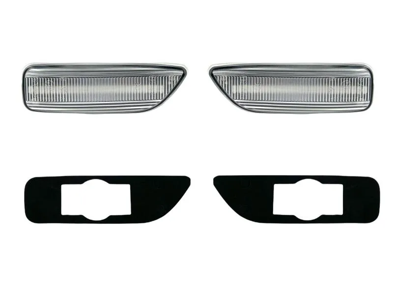 LED Seitenblinker Blinker Klar Silber Module für Volvo S80 1998-2006