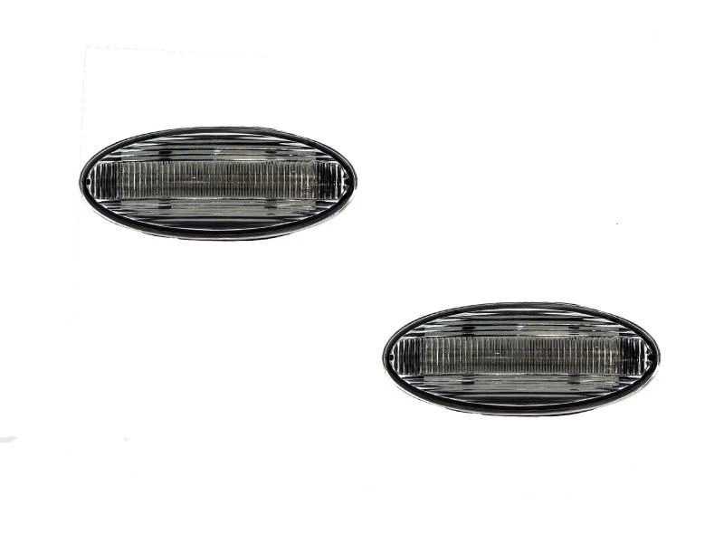 LED Seitenblinker Blinker Klar Silber kompatibel mit Nissan Leaf Typ ZE0 2010-20
