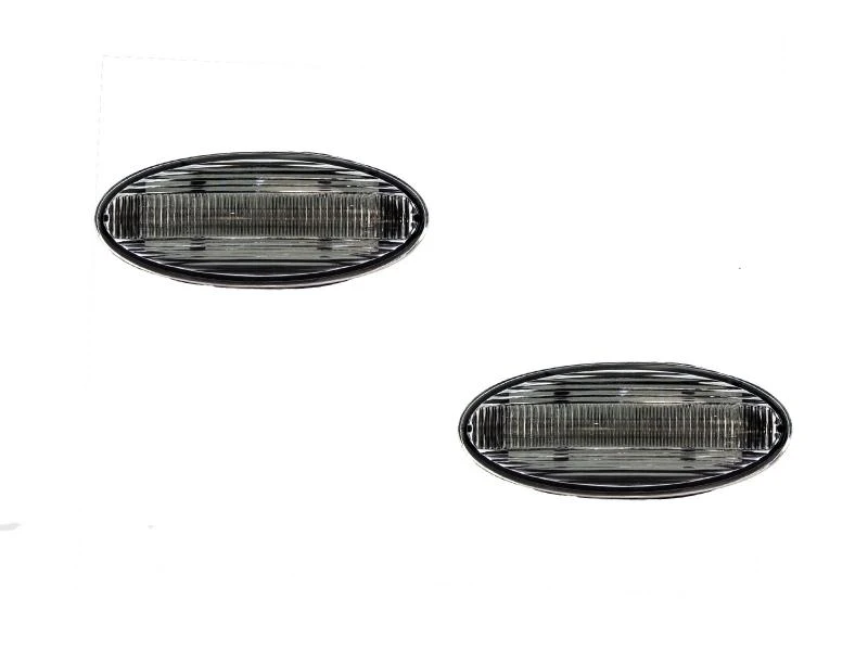 LED Seitenblinker Blinker Klar Silber kompatibel mit Nissan Qashqai Typ J10 2010