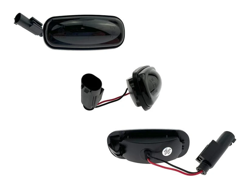 LED Seitenblinker Blinker Smoke Schwarz für Land Rover Defender 1983-2016
