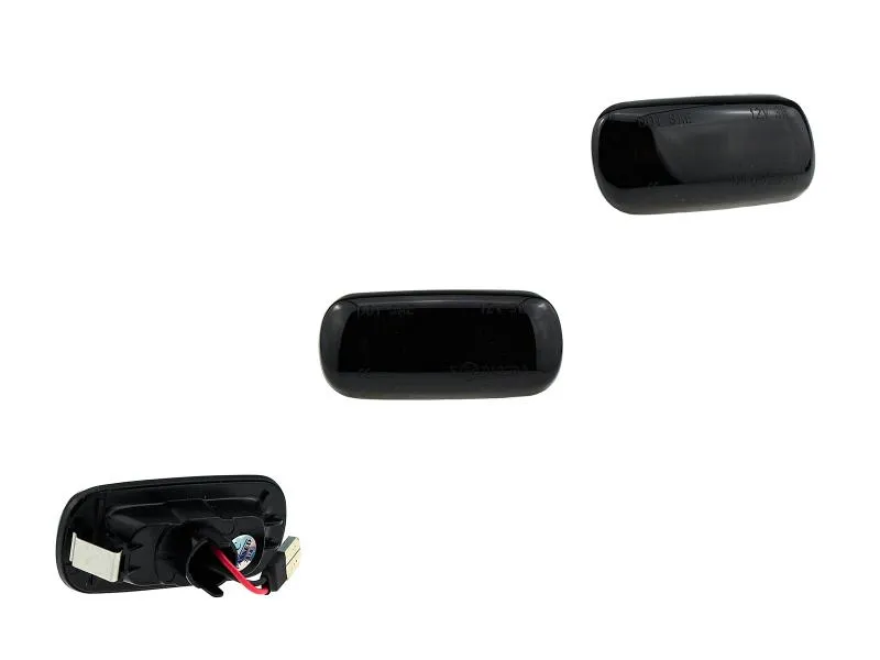 LED Seitenblinker Blinker Smoke Schwarz Module für Audi A8 D3 2004-2009