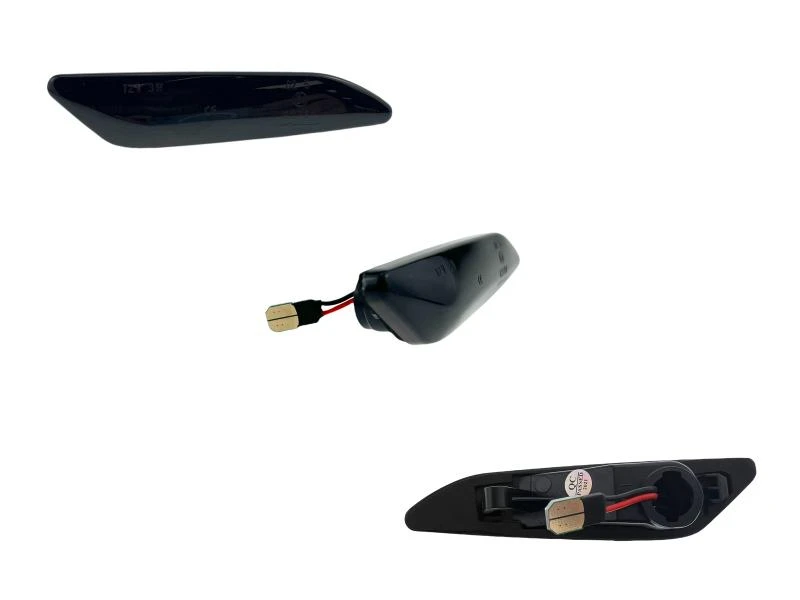 LED Seitenblinker Blinker Smoke Schwarz Module für Fiat Stilo 2001-2008