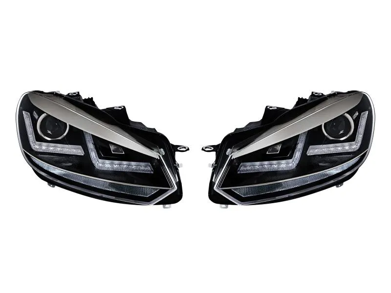 LEDriving® XENARC® Golf 6 VI CHROM EDITION Xenon Scheinwerfer LEDHL102-CM