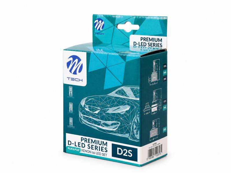 LETRONIX D2S LED Retrofit Xenon auf LED 6000K 8400lm CAN-Bus Plug & Play - LZXD2S