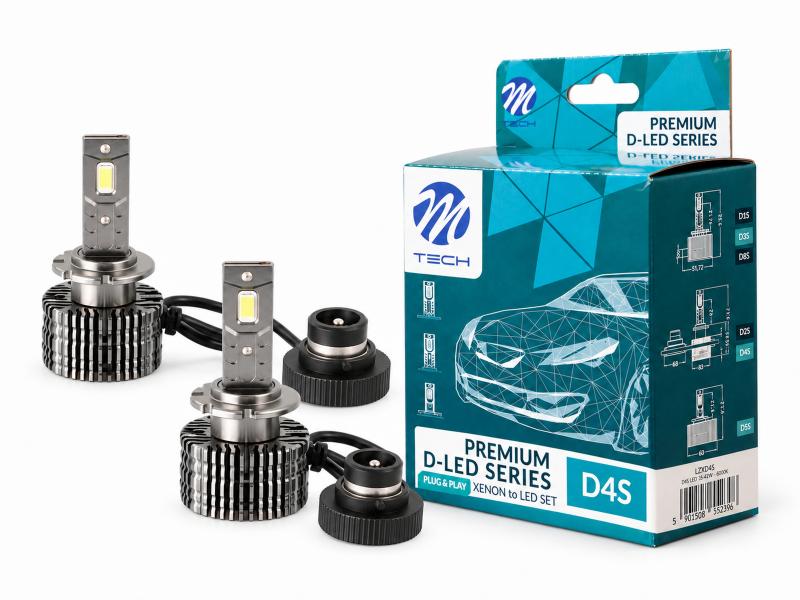 LETRONIX D4S LED Retrofit Xenon auf LED 6000K 8400lm CAN-Bus Plug & Play - LZXD4S
