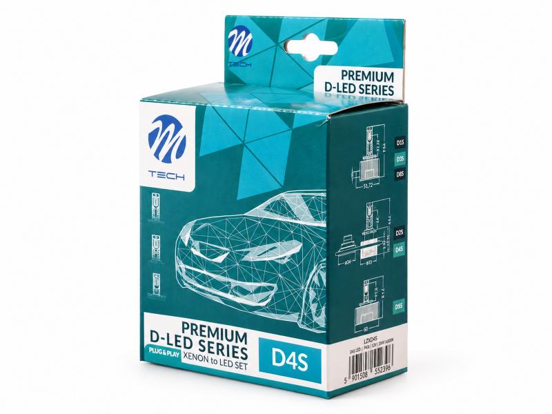 LETRONIX D4S LED Retrofit Xenon auf LED 6000K 8400lm CAN-Bus Plug & Play - LZXD4S