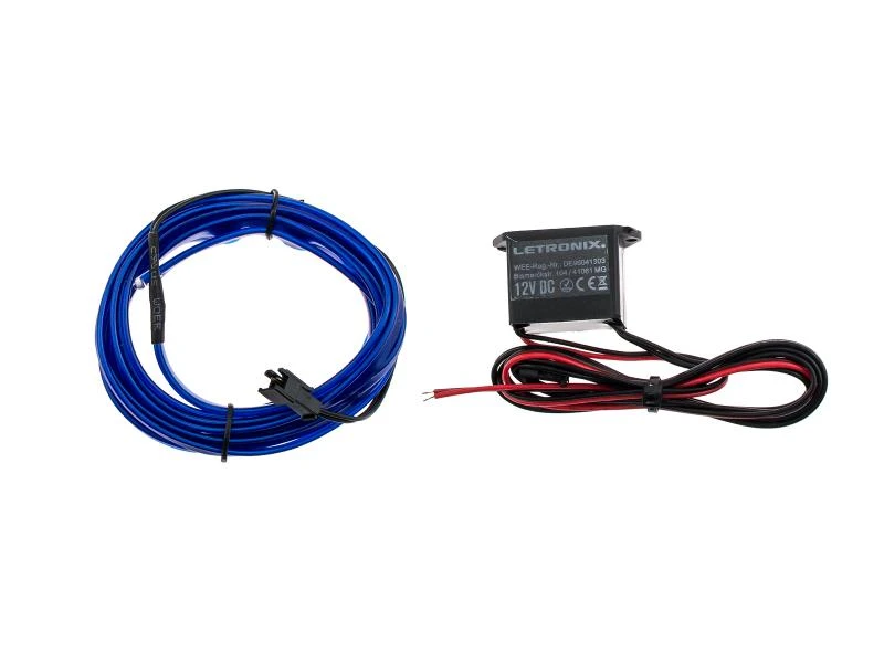 LETRONIX EL Wire Ambientebeleuchtung *Neon Serie* 12V 5 Meter Lichtleiste