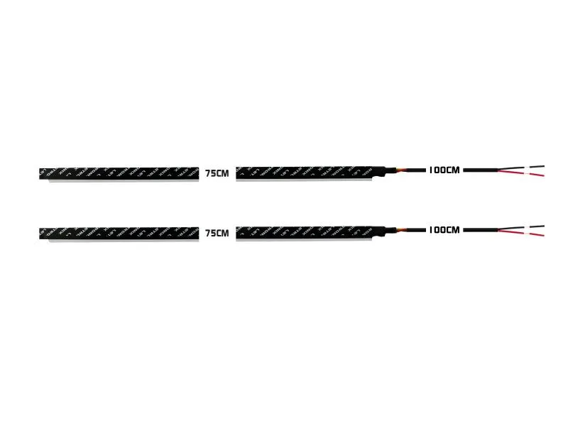 LETRONIX Full LED Ambientebeleuchtung für 2 Türen 12V Farbauswahl