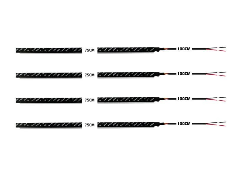LETRONIX Full LED Ambientebeleuchtung für 4 Türen 12V Farbauswahl