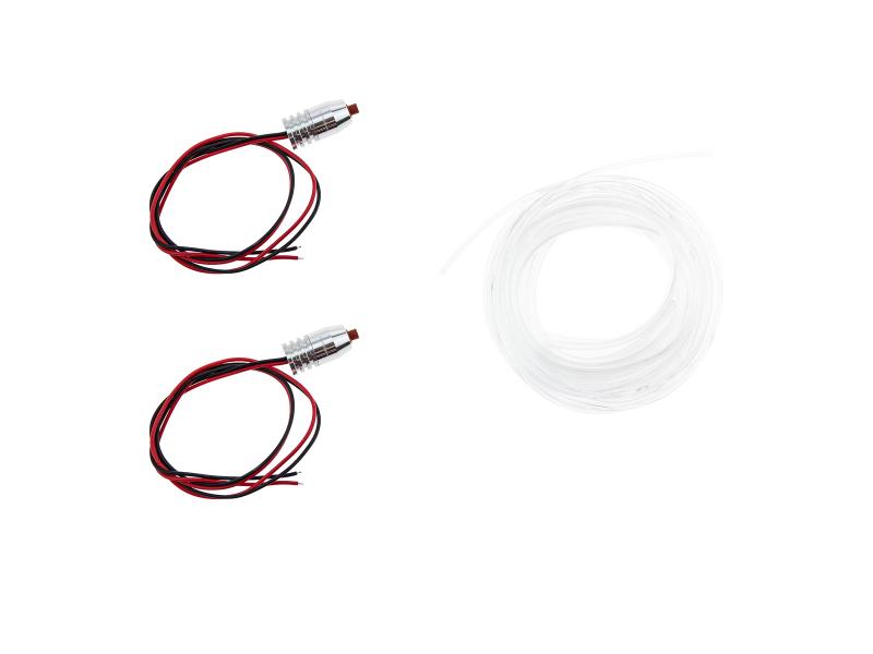 LETRONIX LED Ambientebeleuchtung für Armaturenbrett Orange für BMW